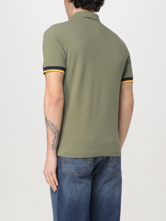 25FW 까웨 폴로 티셔츠 K1125BW V15 Green - K-WAY