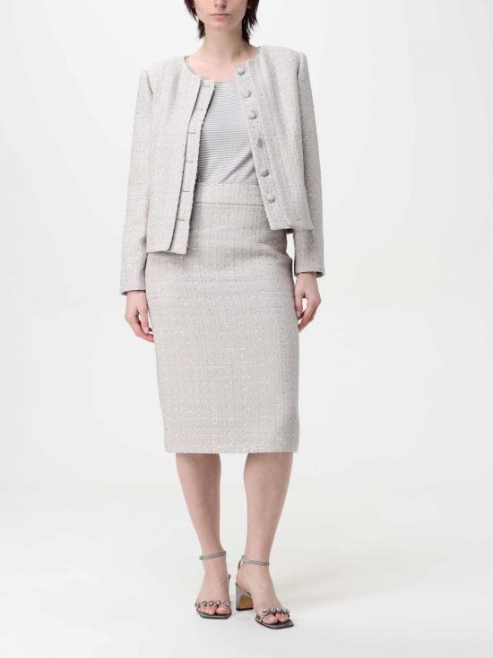 25SS 엠포리오 아르마니 반팔 티셔츠 EW001129AF13320 F8033 Grey - EMPORIO ARMANI