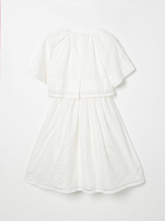 25SS [키즈] 끌로에 원피스 C20445 117 White - CHLOE