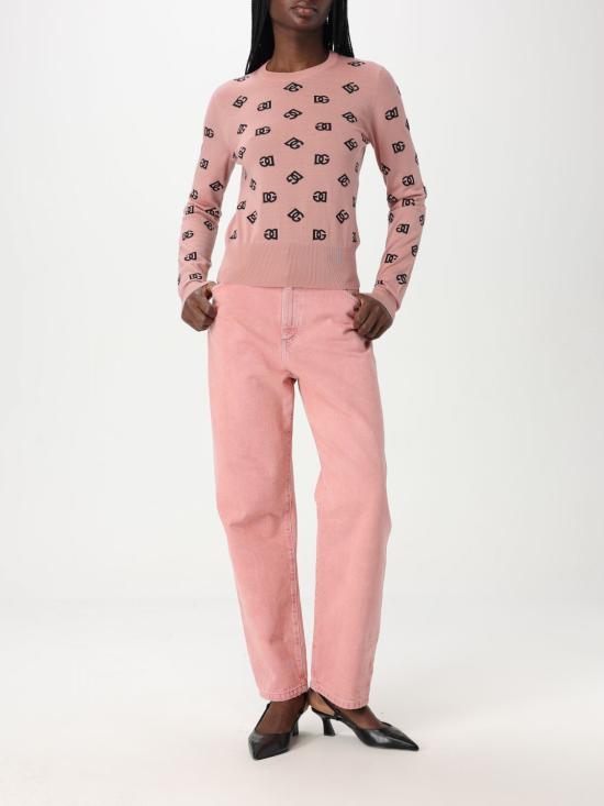 25FW 돌체앤가바나 스웨터 FXJ34TJFMGS F0473 Pink - DOLCE & GABBANA