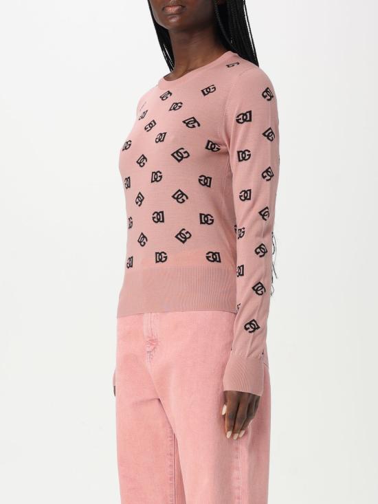 25FW 돌체앤가바나 스웨터 FXJ34TJFMGS F0473 Pink - DOLCE & GABBANA