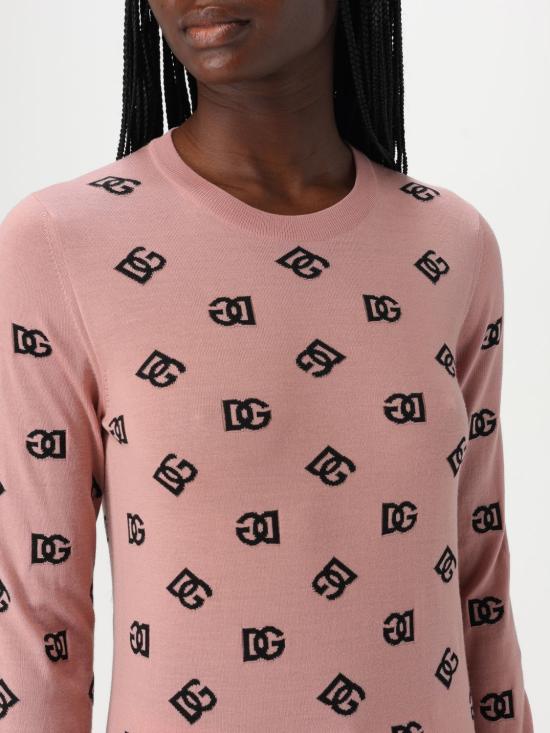 25FW 돌체앤가바나 스웨터 FXJ34TJFMGS F0473 Pink - DOLCE & GABBANA