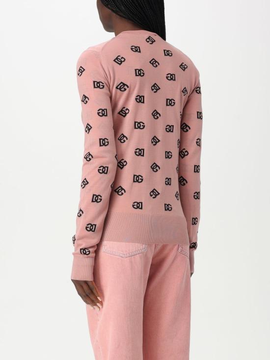 25FW 돌체앤가바나 스웨터 FXV47TJFMGS F0473 Pink - DOLCE & GABBANA