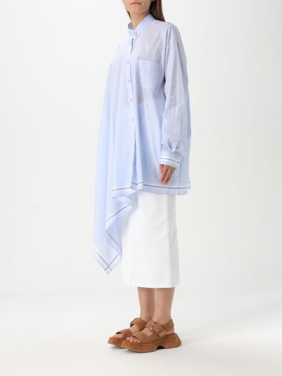 25FW 모스키노 셔츠 02130526 2293 Gnawed Blue - MOSCHINO