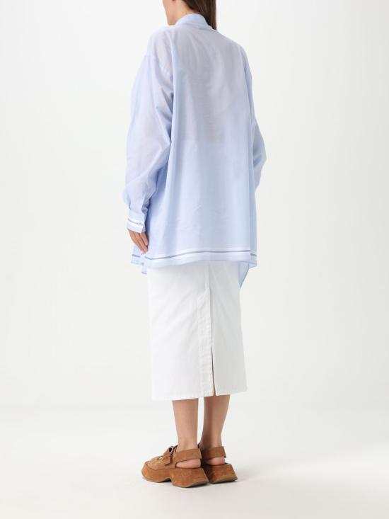 25FW 모스키노 셔츠 02130526 2293 Gnawed Blue - MOSCHINO