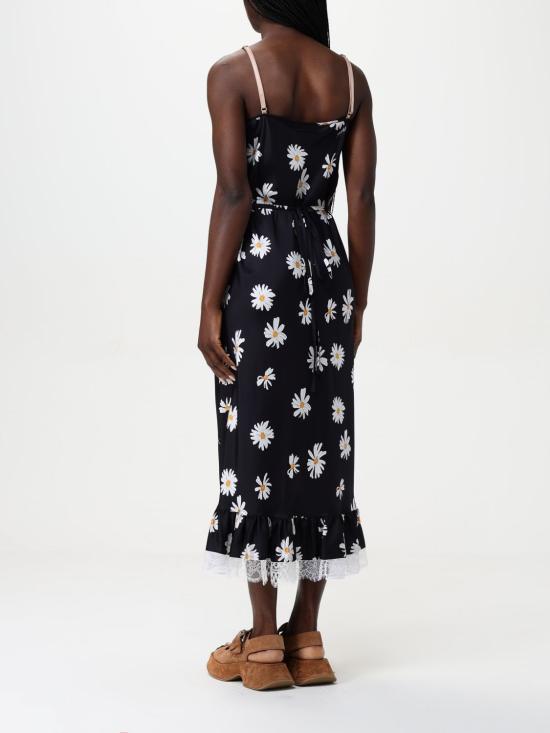 25FW 모스키노 롱 원피스 04220561 1555 Black - MOSCHINO