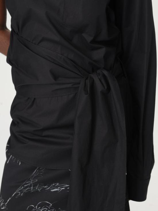 25FW 모스키노 블라우스 02110531 2555 Black - MOSCHINO