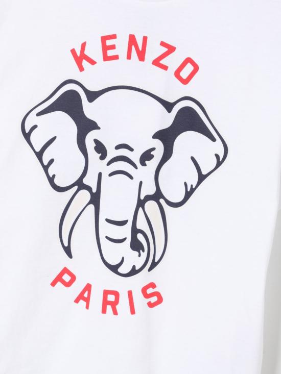 25FW [키즈] 겐조 티셔츠 K61136 10P White - KENZO