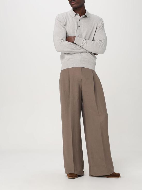 25SS 톰포드 폴로 티셔츠 KPL007YMC024S25 IG030 Grey - TOMFORD