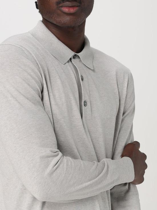 25SS 톰포드 폴로 티셔츠 KPL007YMC024S25 IG030 Grey - TOMFORD