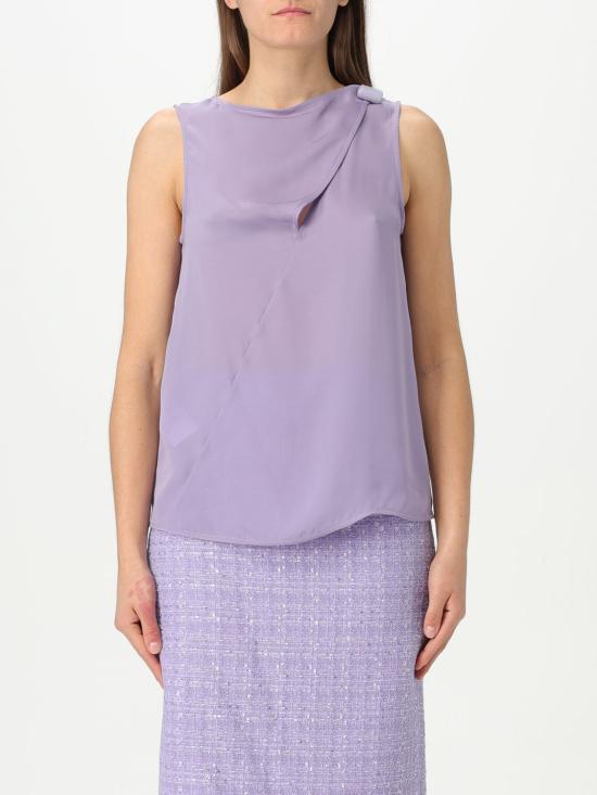 25SS 엠포리오 아르마니 민소매 티셔츠 EW000993TE10518 UA061 Lilac