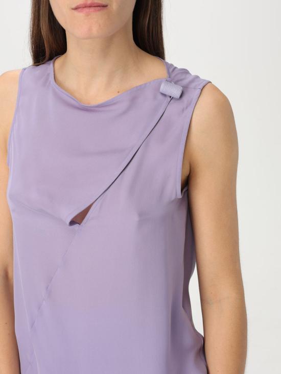 25SS 엠포리오 아르마니 민소매 티셔츠 EW000993TE10518 UA061 Lilac - EMPORIO ARMANI