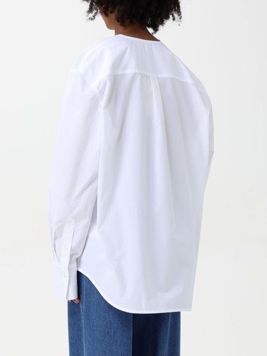 25SS 토템 셔츠 252WRT0503FB0119 047 White - TOTEME