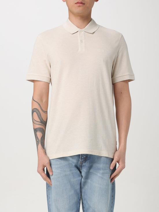 25FW 보스 폴로 티셔츠 50468362 132 Beige
