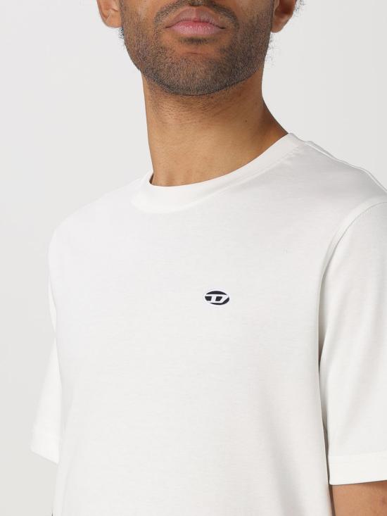 25FW 디젤 반팔 티셔츠 A150560AIJU 141 White - DIESEL