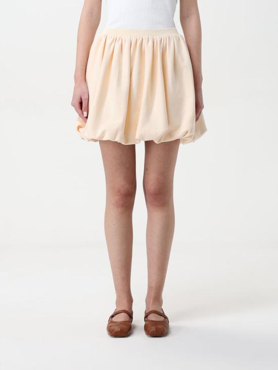 25FW 마르니 숏 스커트 GOJE0701U0UTC275 00W06 White