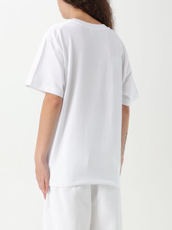 25SS 모스키노 반팔 티셔츠 07153732 1001 White - MOSCHINO