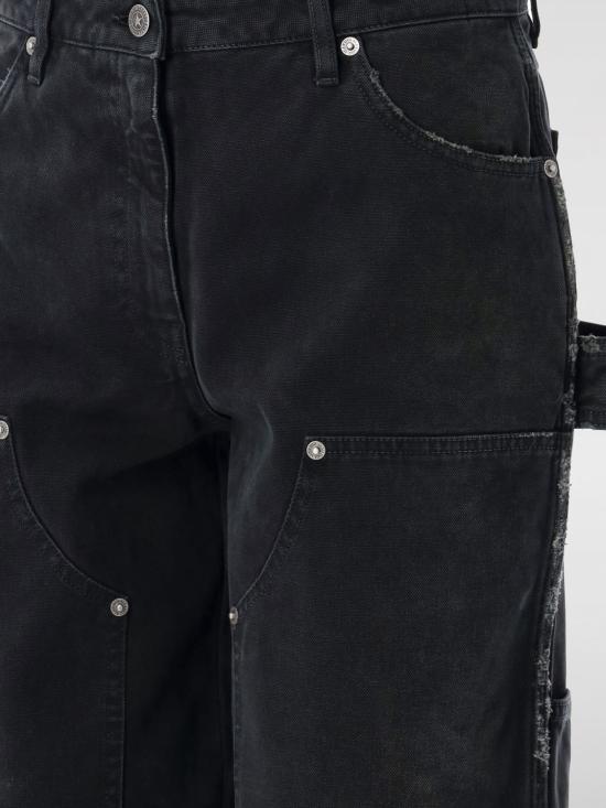 25SS 골든구스 데님 팬츠 GWP01942P00192190100 Black - GOLDEN GOOSE