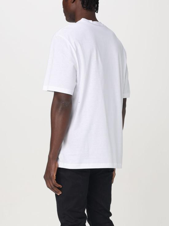 25FW 베르사체 반팔 티셔츠 10133021A13405 2W580 White - VERSACE