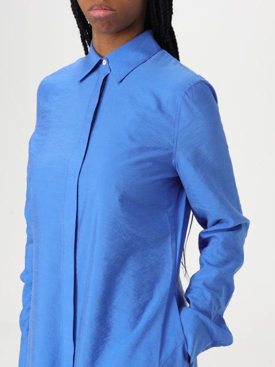 25SS 토템 롱 원피스 251WRD4489FB0368 276 Gnawed Blue - TOTEME