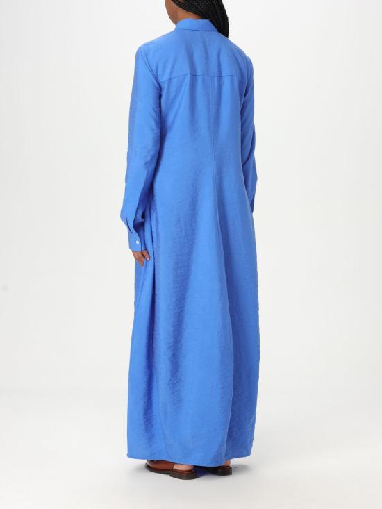 25SS 토템 롱 원피스 251WRD4489FB0368 276 Gnawed Blue - TOTEME