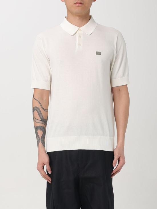 25FW 돌체앤가바나 폴로 티셔츠 GXZ02TJBCE9 W0111 White