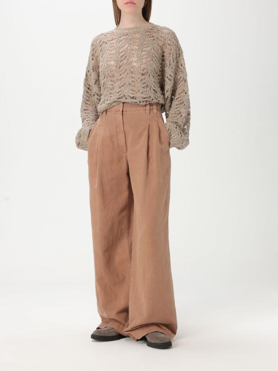 25FW 브루넬로 쿠치넬리 팬츠 ML996P5896 C2867 Clay Color - BRUNELLO CUCINELLI