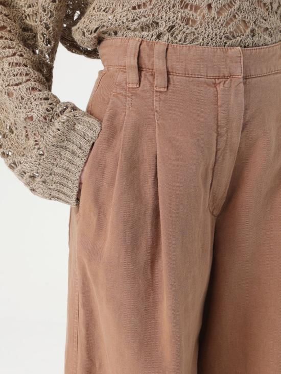 25FW 브루넬로 쿠치넬리 팬츠 ML996P5896 C2867 Clay Color - BRUNELLO CUCINELLI