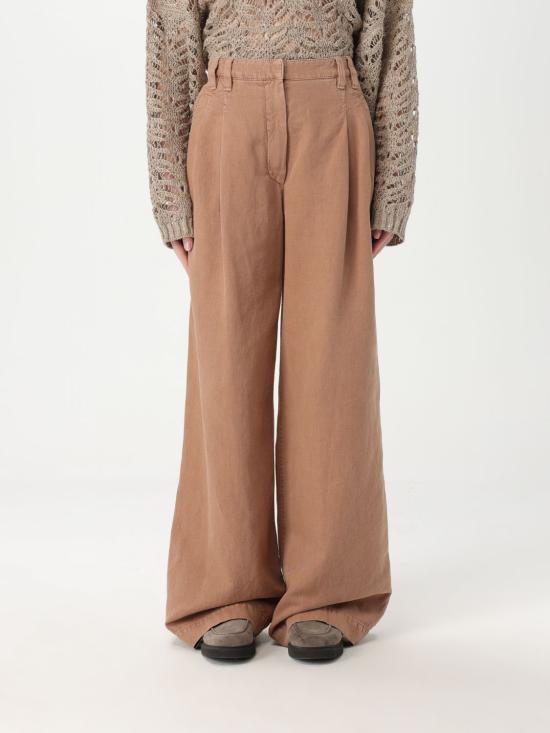 25FW 브루넬로 쿠치넬리 팬츠 ML996P5896 C2867 Clay Color