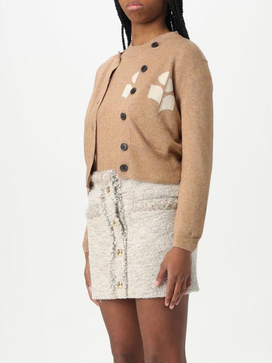 26SS 이자벨마랑에뚜왈 뉴턴 코튼 가디건 CA0040FAA1X05E 50CM Camel - ISABEL MARANT ETOILE