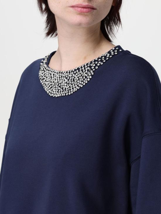 25SS 액티튜드 트윈세트 긴팔 티셔츠 251AP2063 03585 Blue - ACTITUDE TWINSET