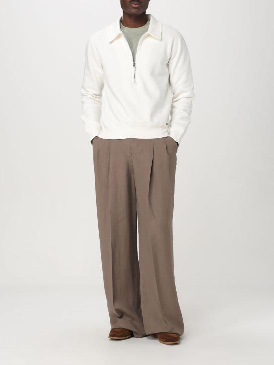 25SS 톰포드 긴팔 티셔츠 JEL003JMC050S25 AW002 White - TOMFORD