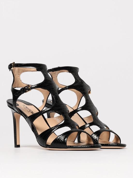 25SS 톰포드 샌들 W3623LCL381G 1N001 Black - TOMFORD