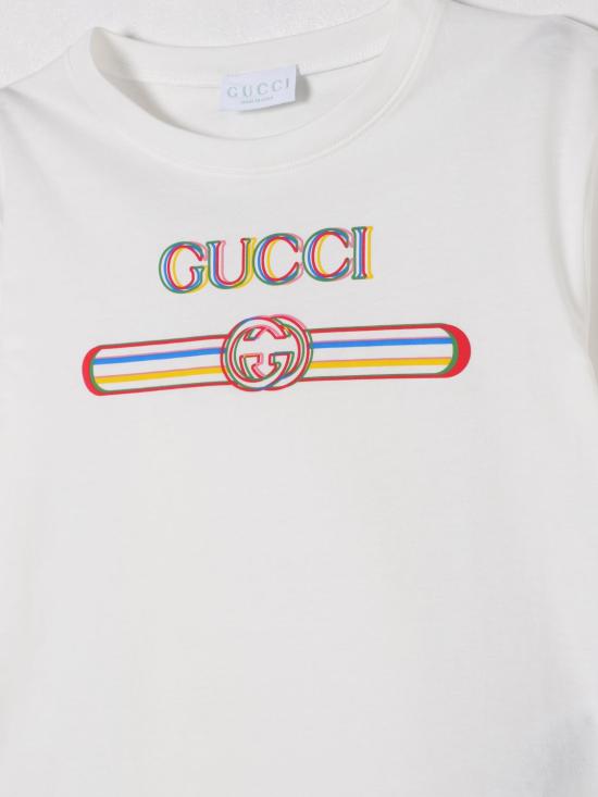 25SS [키즈] 구찌 티셔츠 575114XJGZA 9214 White - GUCCI