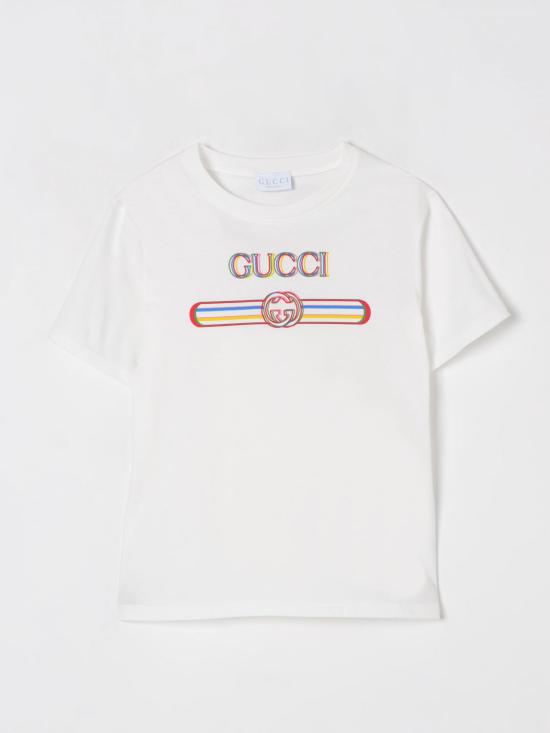 25SS [키즈] 구찌 티셔츠 575114XJGZA 9214 White