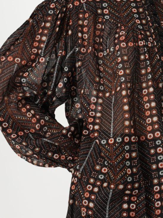 25FW 이자벨마랑에뚜왈 블라우스 HT0022FAC1J19E 02FK Black - ISABEL MARANT ETOILE