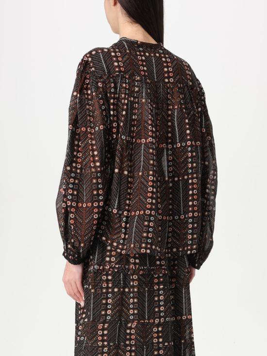 25FW 이자벨마랑에뚜왈 블라우스 HT0022FAC1J19E 02FK Black - ISABEL MARANT ETOILE