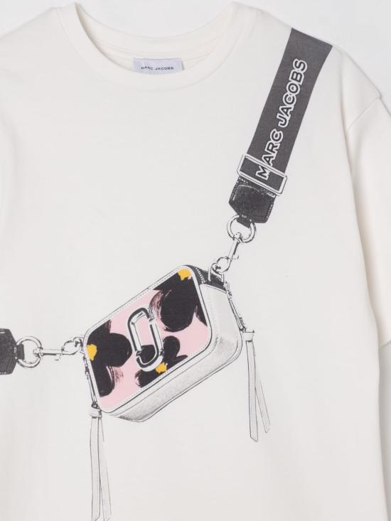 25FW [키즈] 마크제이콥스 티셔츠 W60530 126 Ivory - MARC JACOBS