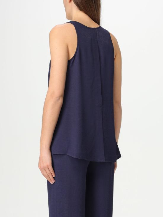 25FW 엠포리오 아르마니 민소매 티셔츠 EW000712AF12691 UB115 Blue - EMPORIO ARMANI