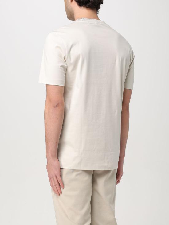 25FW 보스 반팔 티셔츠 50531793 131 White - BOSS