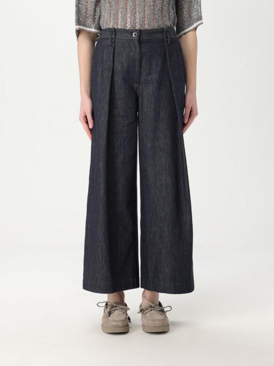 25SS 브루넬로 쿠치넬리 팬츠 MB125FW999 C001 Blue