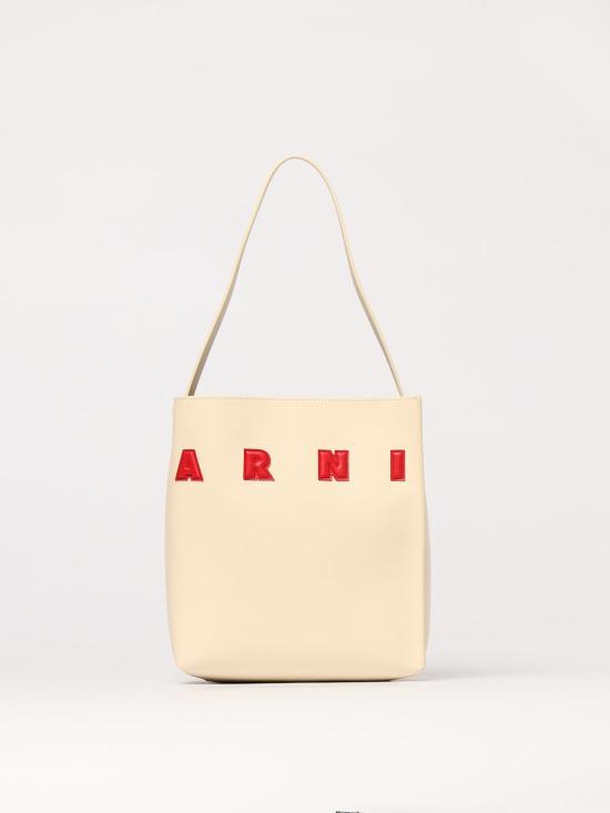 25SS 마르니 숄더백 SHMP0111U0P6483 ZO721 Ivory
