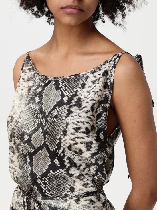 25SS 아크네 스튜디오 롱 원피스 A20793 BPH Multicolor - ACNE STUDIOS