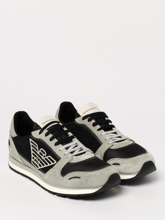 25SS 엠포리오 아르마니 뮬/슬리퍼 X4X537XN730 U549 Black - EMPORIO ARMANI