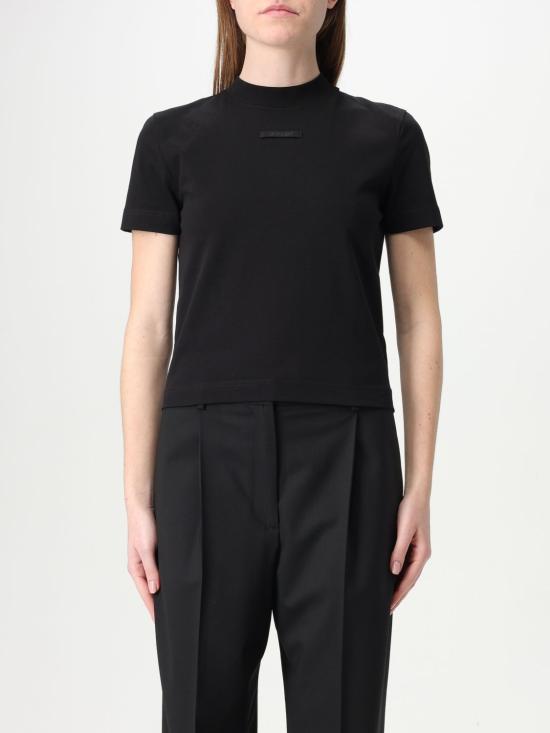 25SS 자크뮈스 반팔 티셔츠 241JS1332031 990 Black