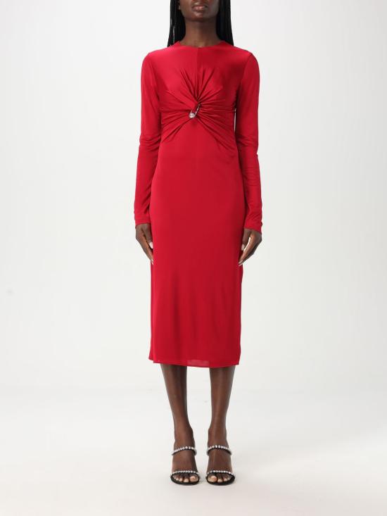 25FW 베르사체 미디 원피스 10184751A12497 1RB30 Red