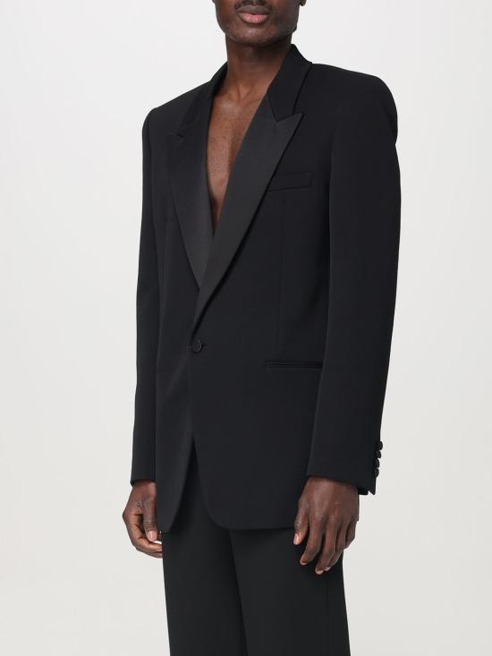 25FW 생로랑 자켓 820004Y7E63 1000 Black - SAINT LAURENT