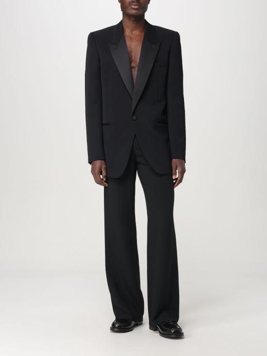 25FW 생로랑 자켓 820004Y7E63 1000 Black - SAINT LAURENT