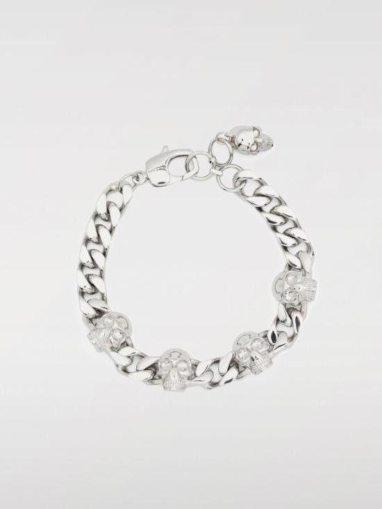 25SS 알렉산더 맥퀸 브레이슬릿 809458J161N 0926 Silver