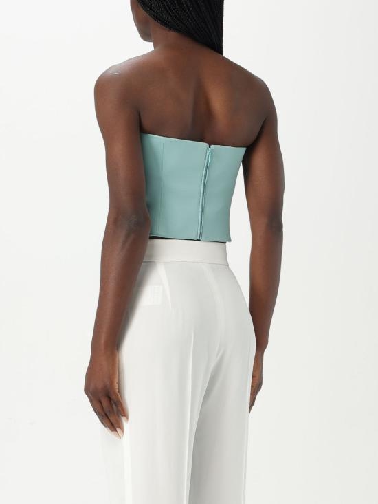 25FW 엠포리오 아르마니 민소매 티셔츠 EW001804TE14543 U9071 Green - EMPORIO ARMANI